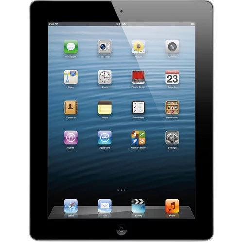 Apple iPad 4th Gen 32GB Black Wi-Fi D820