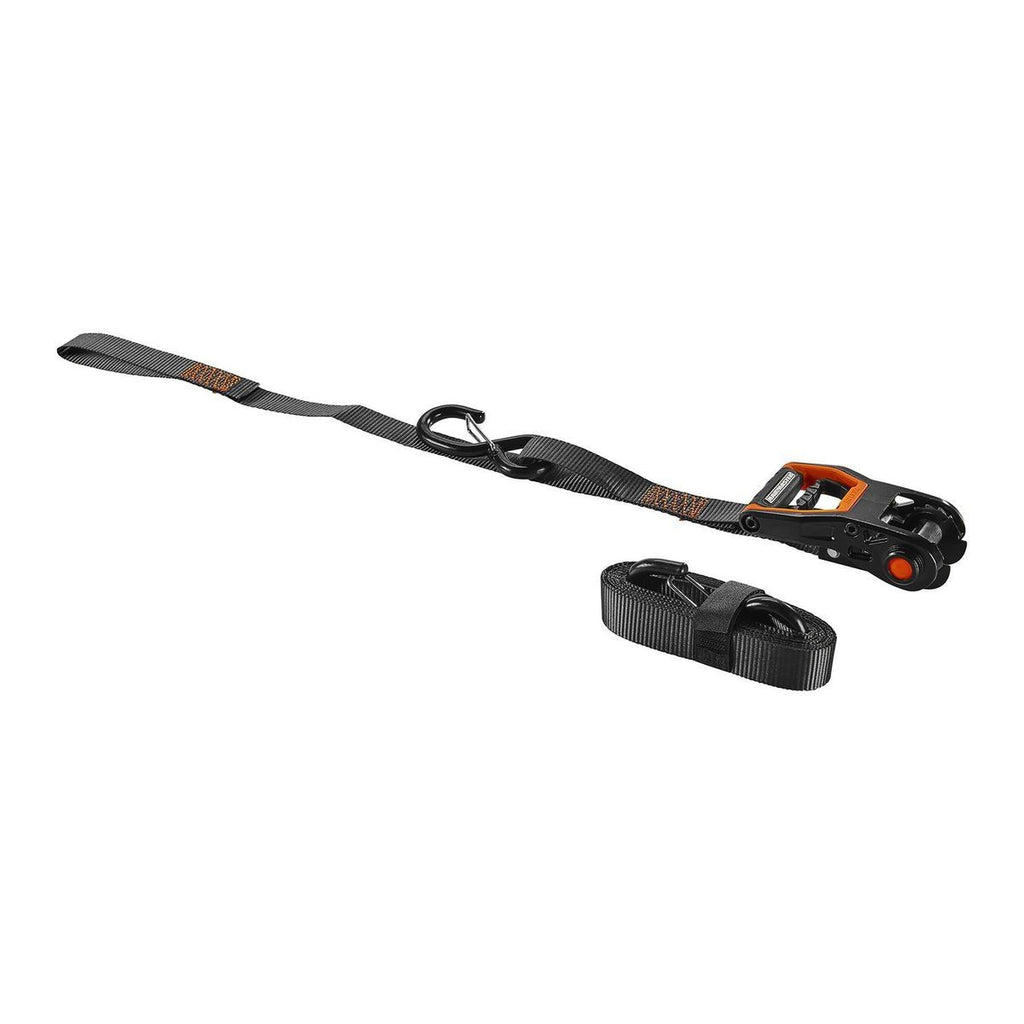 500 lb. Capacity 1 in. x 12 ft. Ratcheting Tie-Downs, 2-Pack K195553