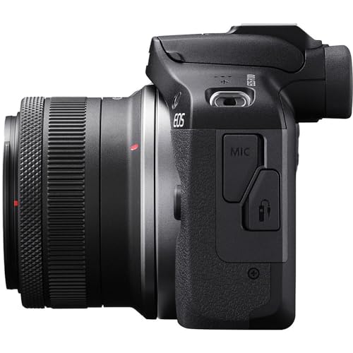 Black Mirrorless Camera with RF-S 18-45mm Lens Kit E69646