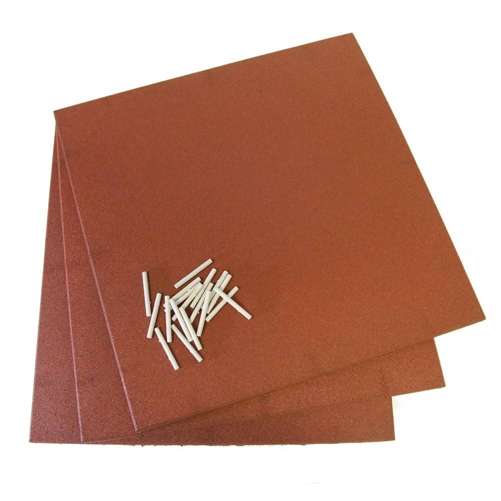 1-Inch Interlocking Flooring Tiles, 24 Pack M519702