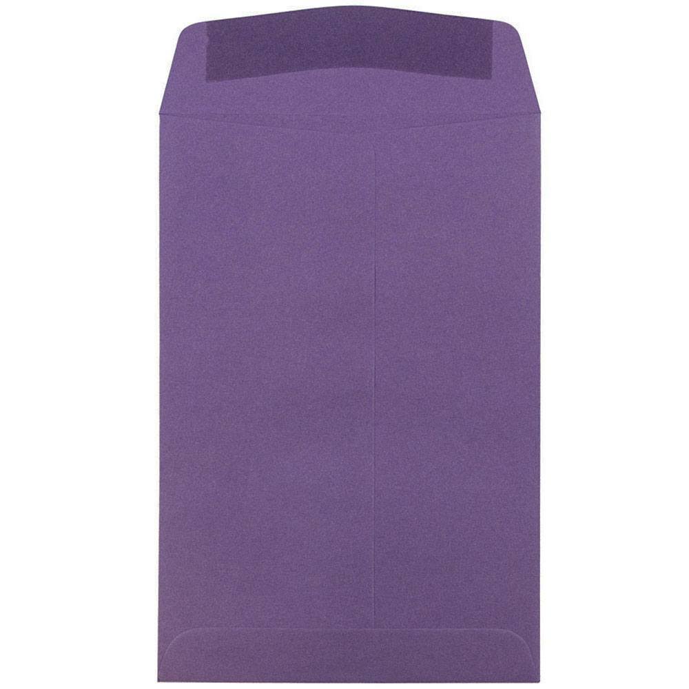 6 x 9 Open End Envelopes, Dark Purple, 1000/Carton X828846