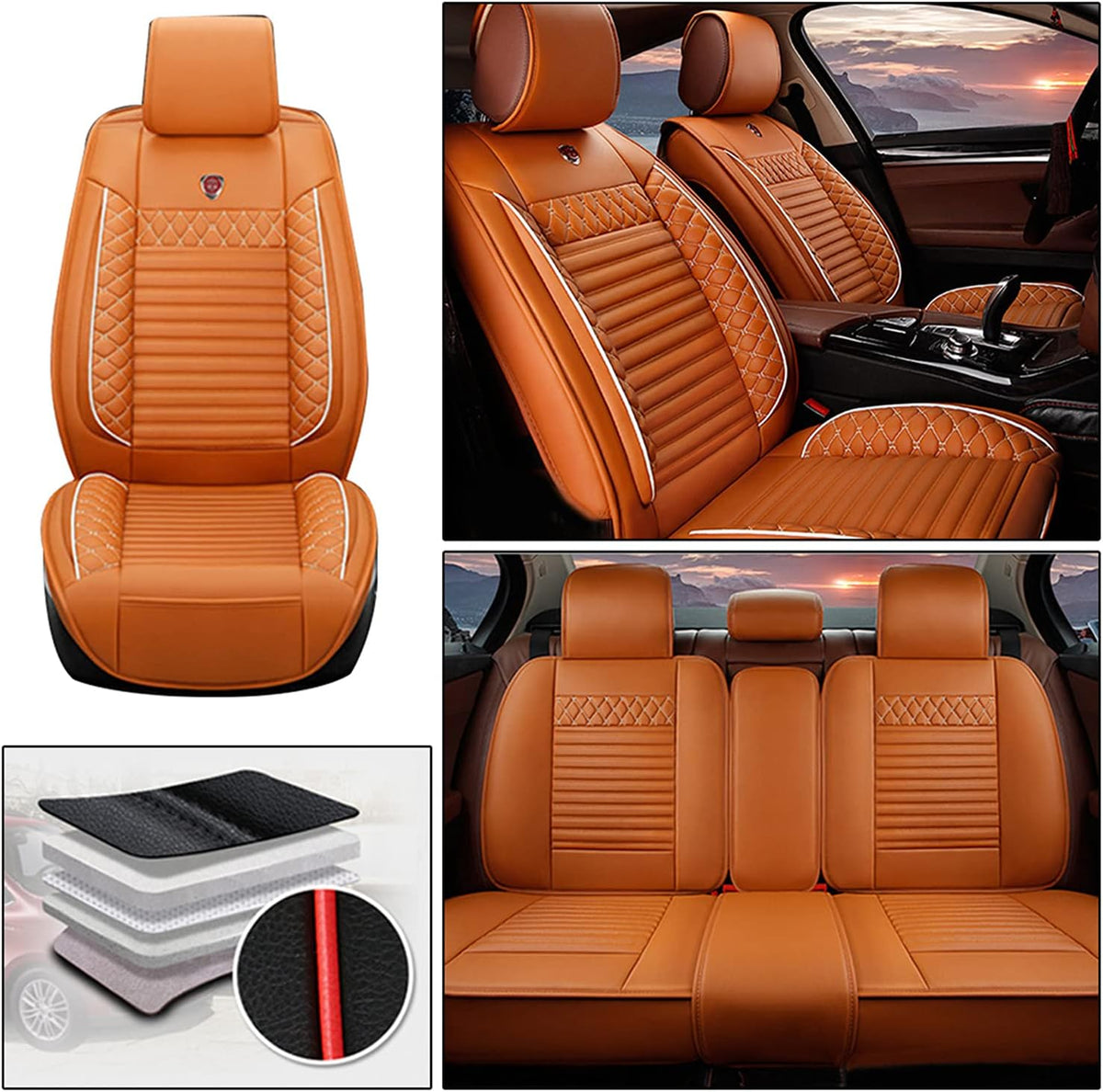 Blackwheel Car Seat Covers J43301