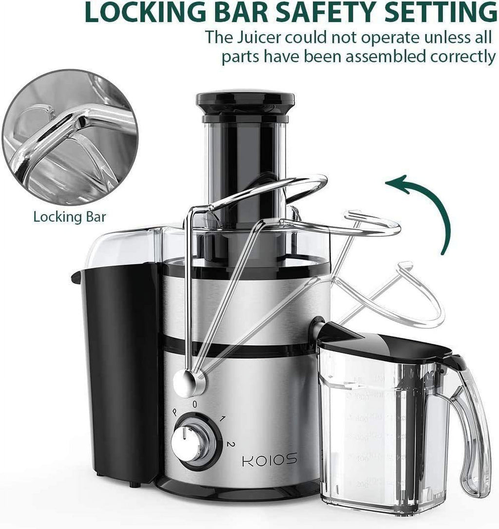 Centrifugal Juicer Machine with Extra Large 3inch Feed Chute, 1200W, BPA-Free Z191