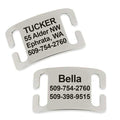 Stainless Steel Slide-On Dog & Cat Tag H3782