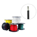 2 AWG Tinned Copper Marine Wire 50 Feet Black V1990