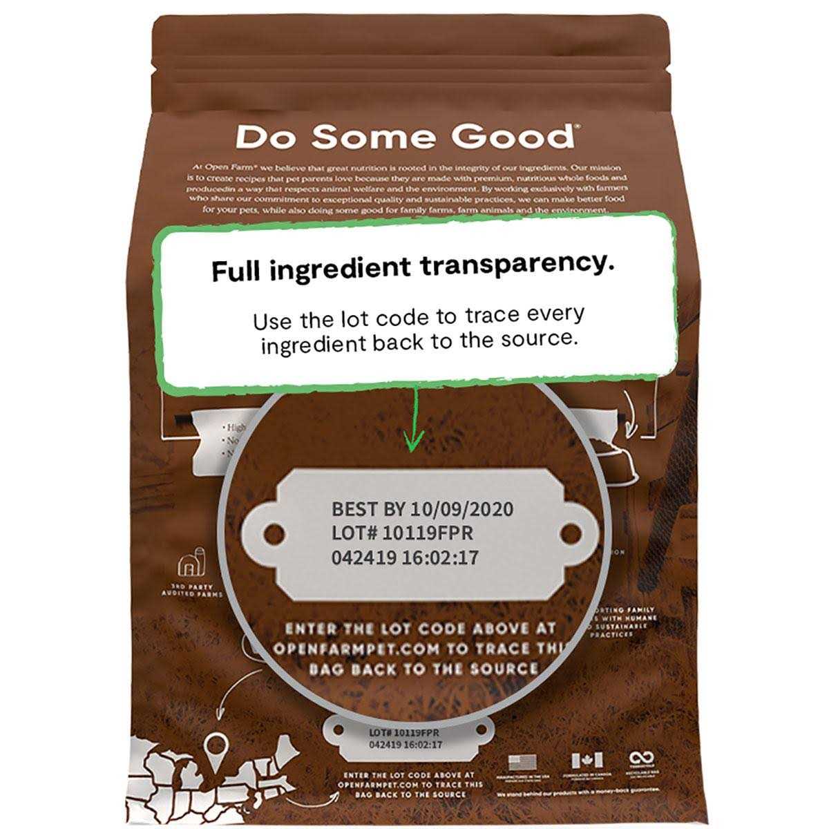 Grain Free Pasture Raised Lamb Dry Cat Food O470