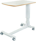 Adjustable Wooden Bedside Table with 4 Casters R544