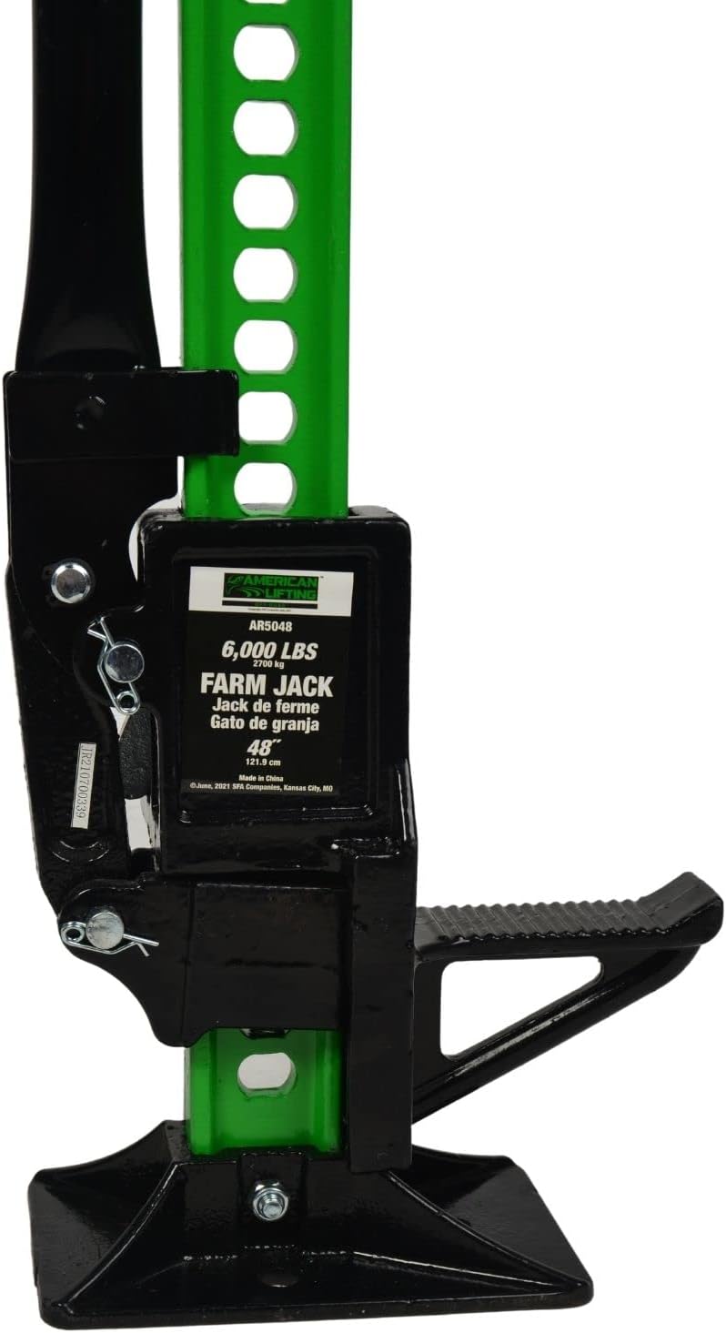 48-Inch 3 Ton Ratcheting Farm Jack L344