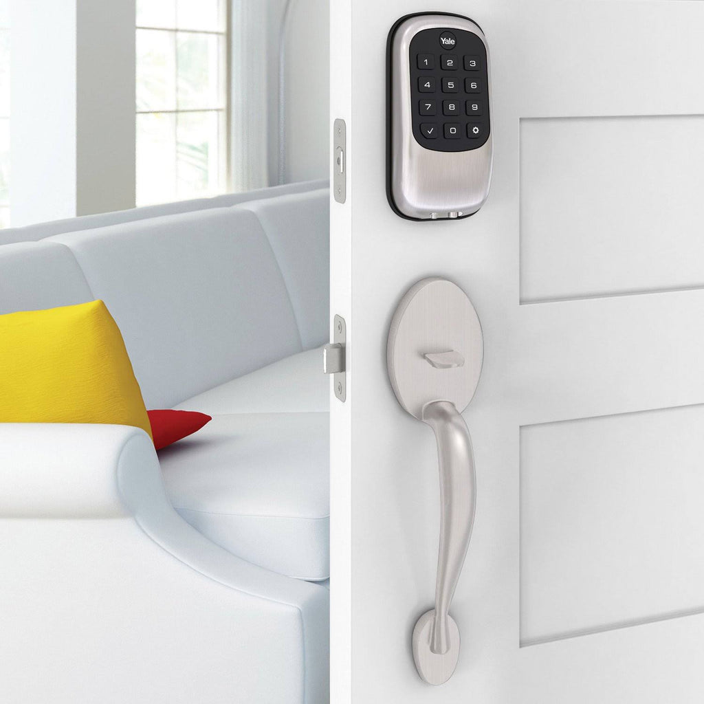 Push Button Deadbolt Polished Brass Y338088