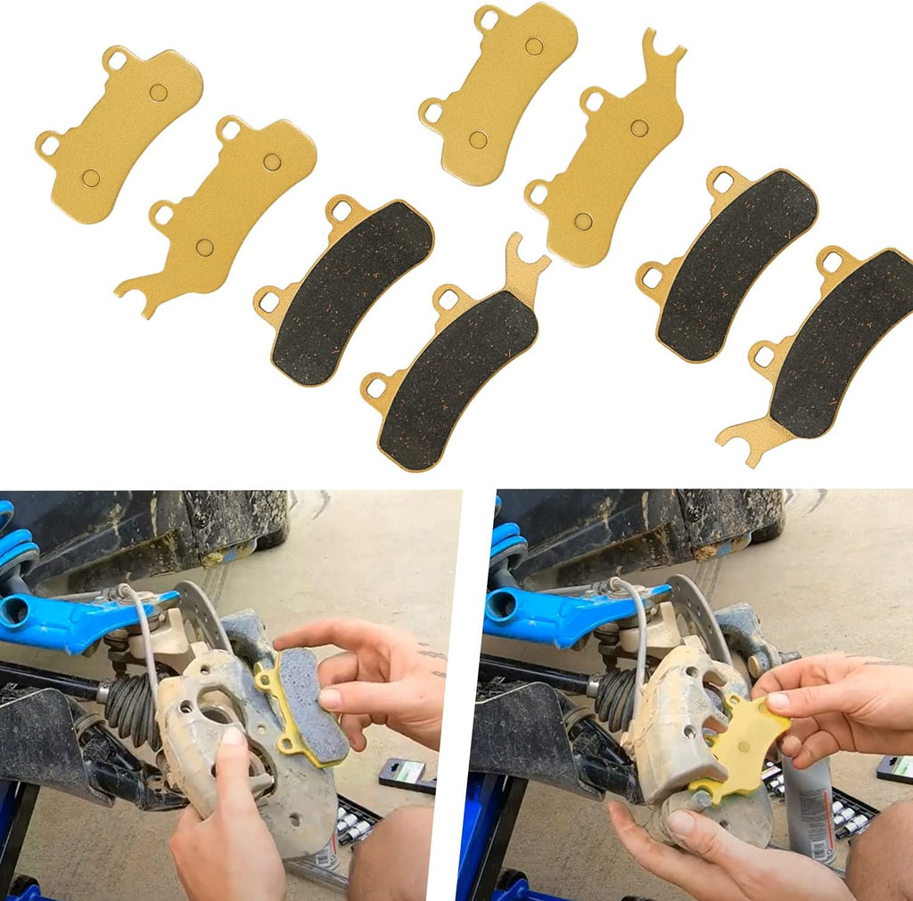Heavy Duty Front & Rear Ceramic Brake Pad Set B401