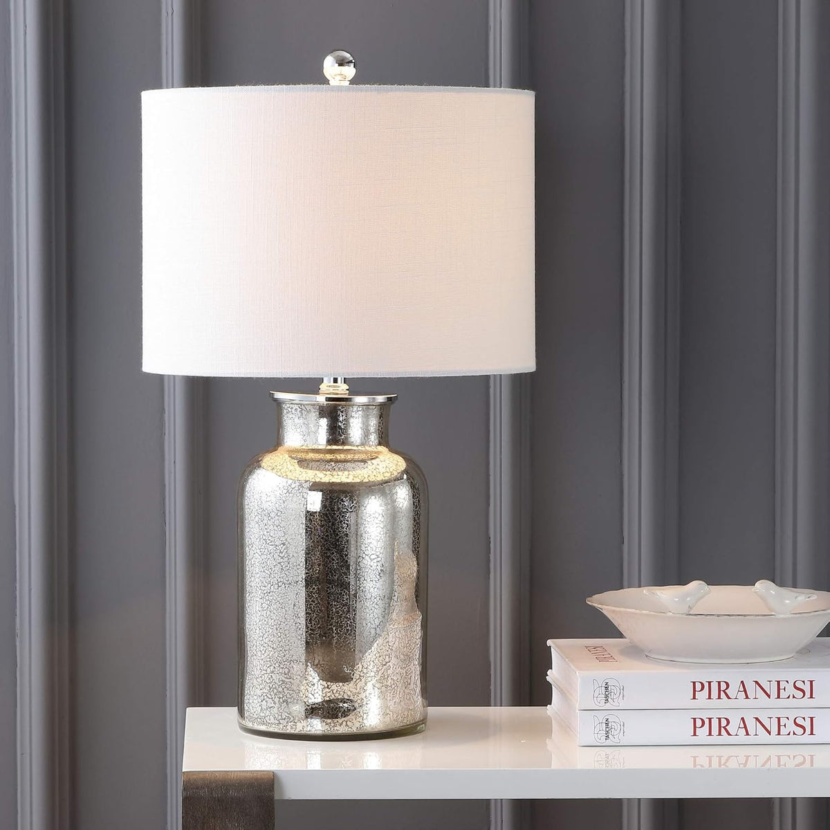 Mercury Glass LED Table Lamp O546230