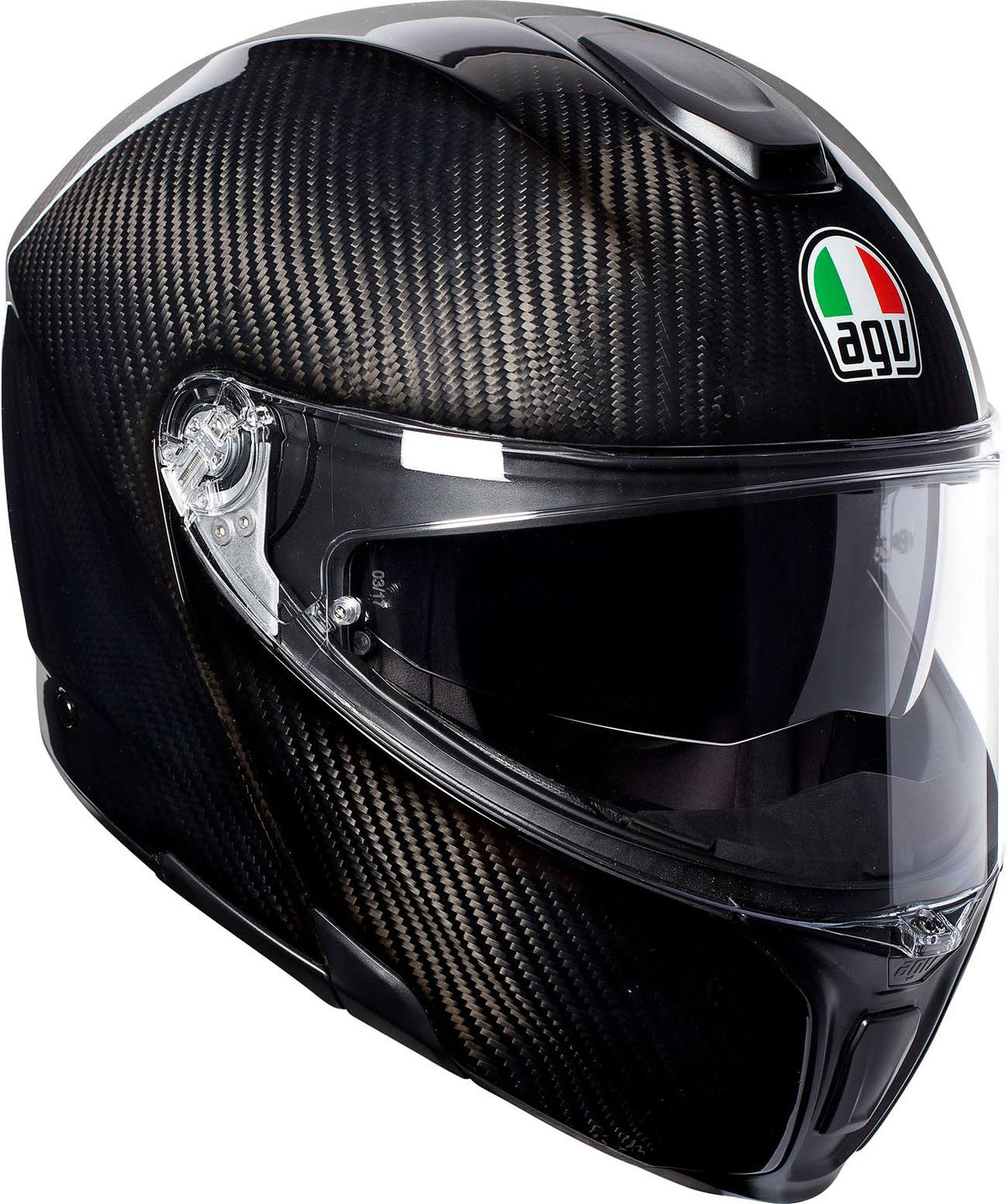 Glossy Carbon Modular Helmet XXL Q2140