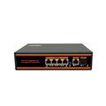 10 Ports Ethernet PoE Switch, 8 PoE Ports + 2 Uplink Ports, 150W, Metal Fanless, Unmanaged, Pack of 2 A977979
