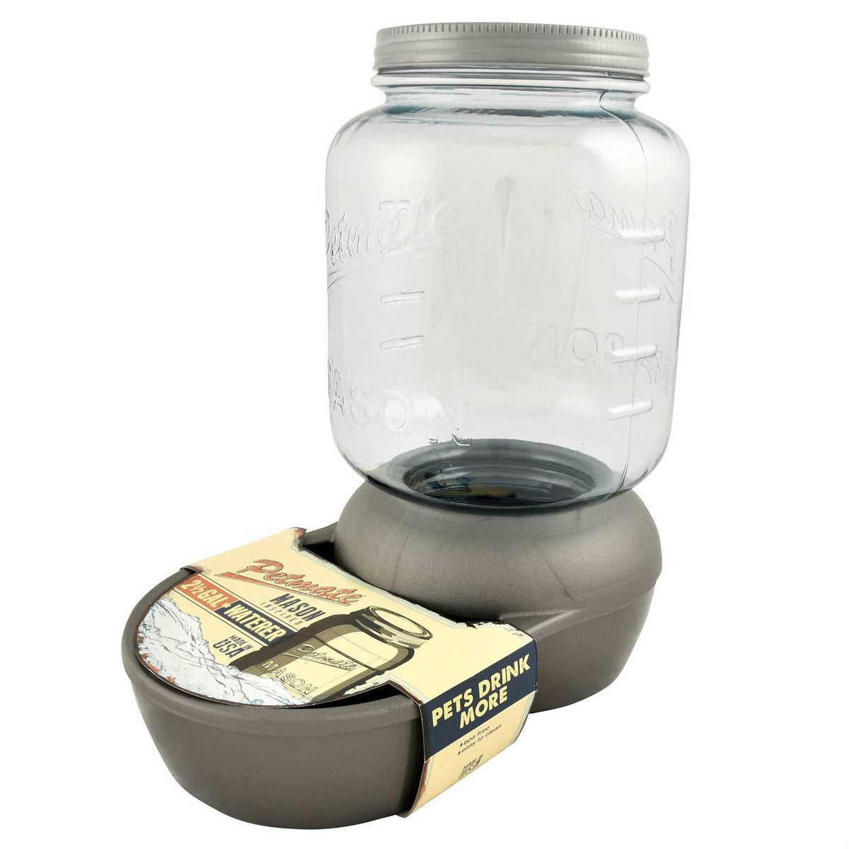 Mason Jar Replenishing Waterer O500494