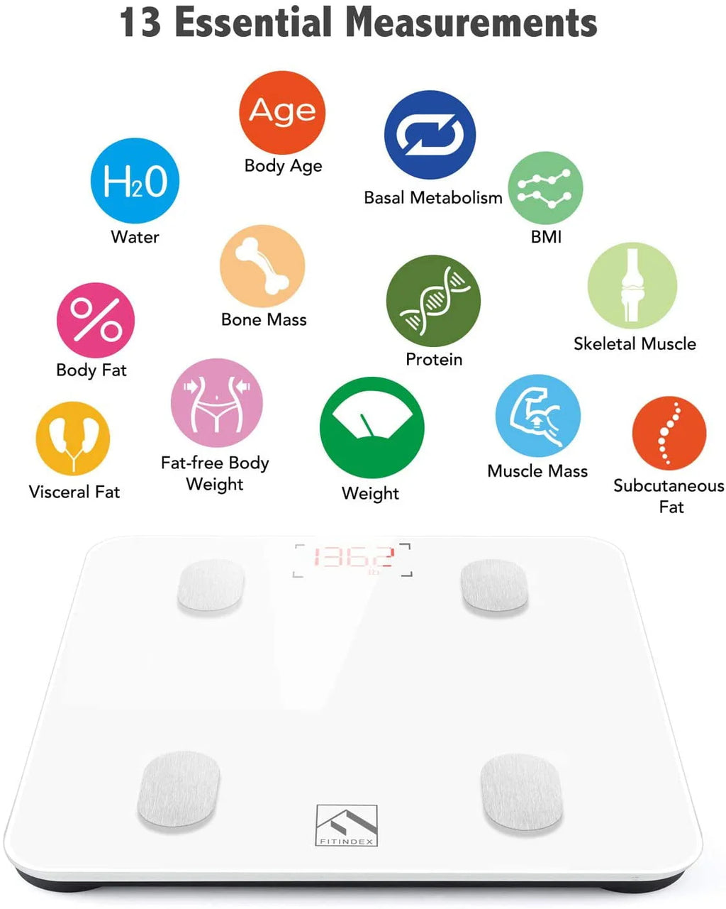 Bluetooth Body Fat Scale C727124