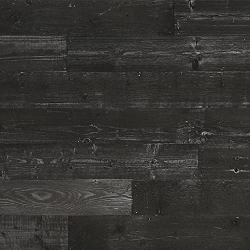 Set of 12 Reclaimed Wood Planks (32 x 4 x 0.3 Inch) X9872