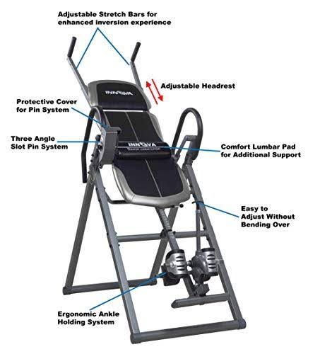 Inversion Table with Adjustable Stretch Bars Y667930