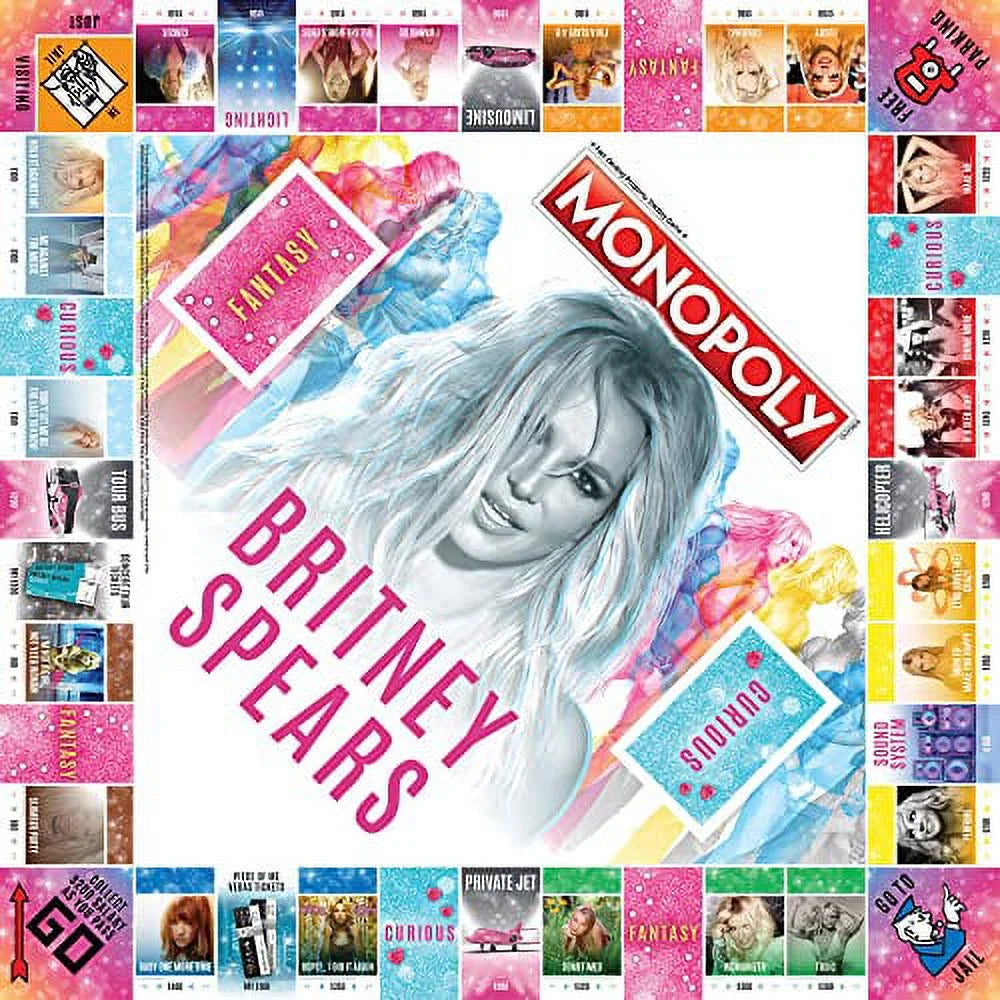 Collector's Edition Monopoly Game with Custom Game Board B877340