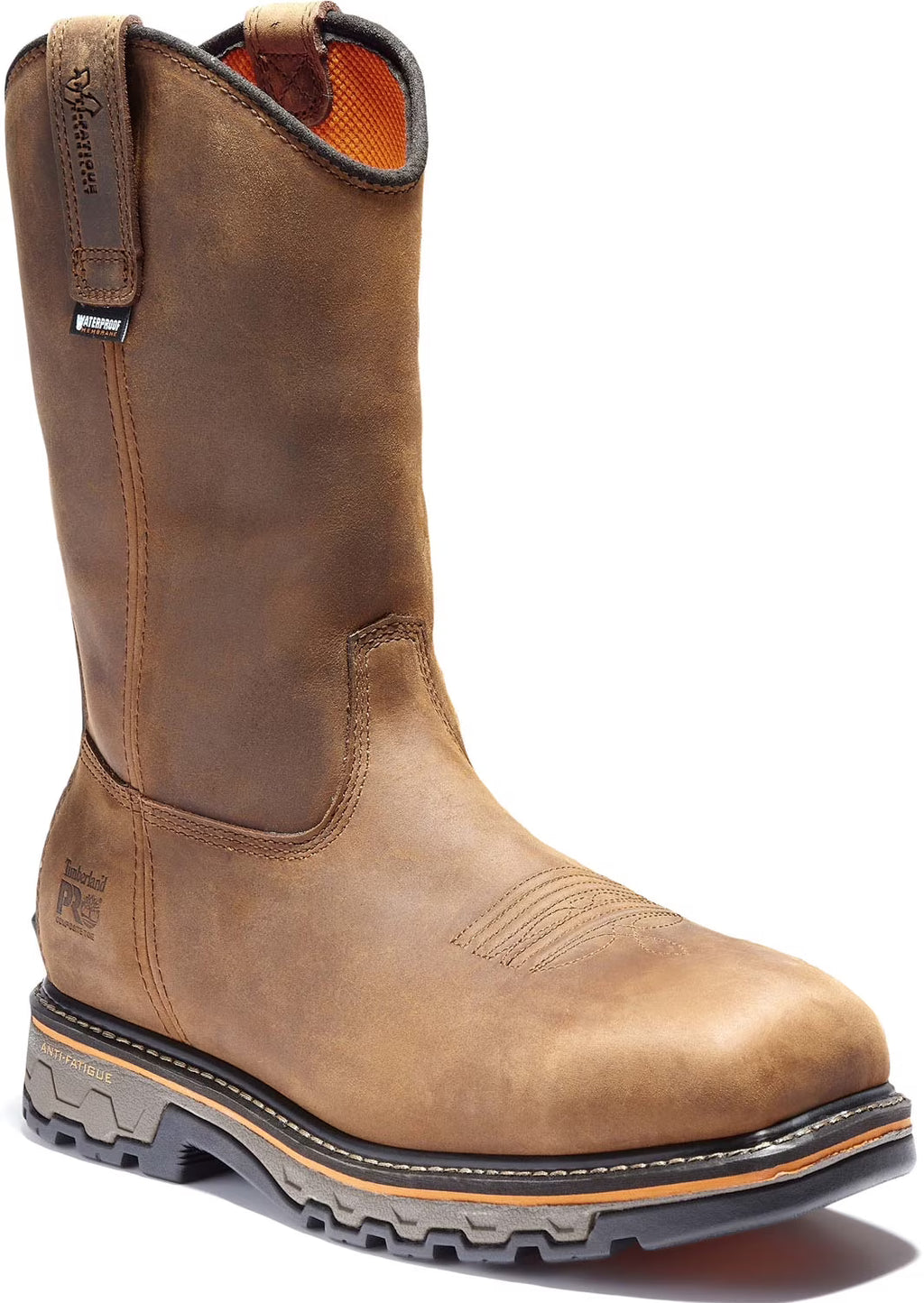 Brown Comp Toe Pull On Boot D108484