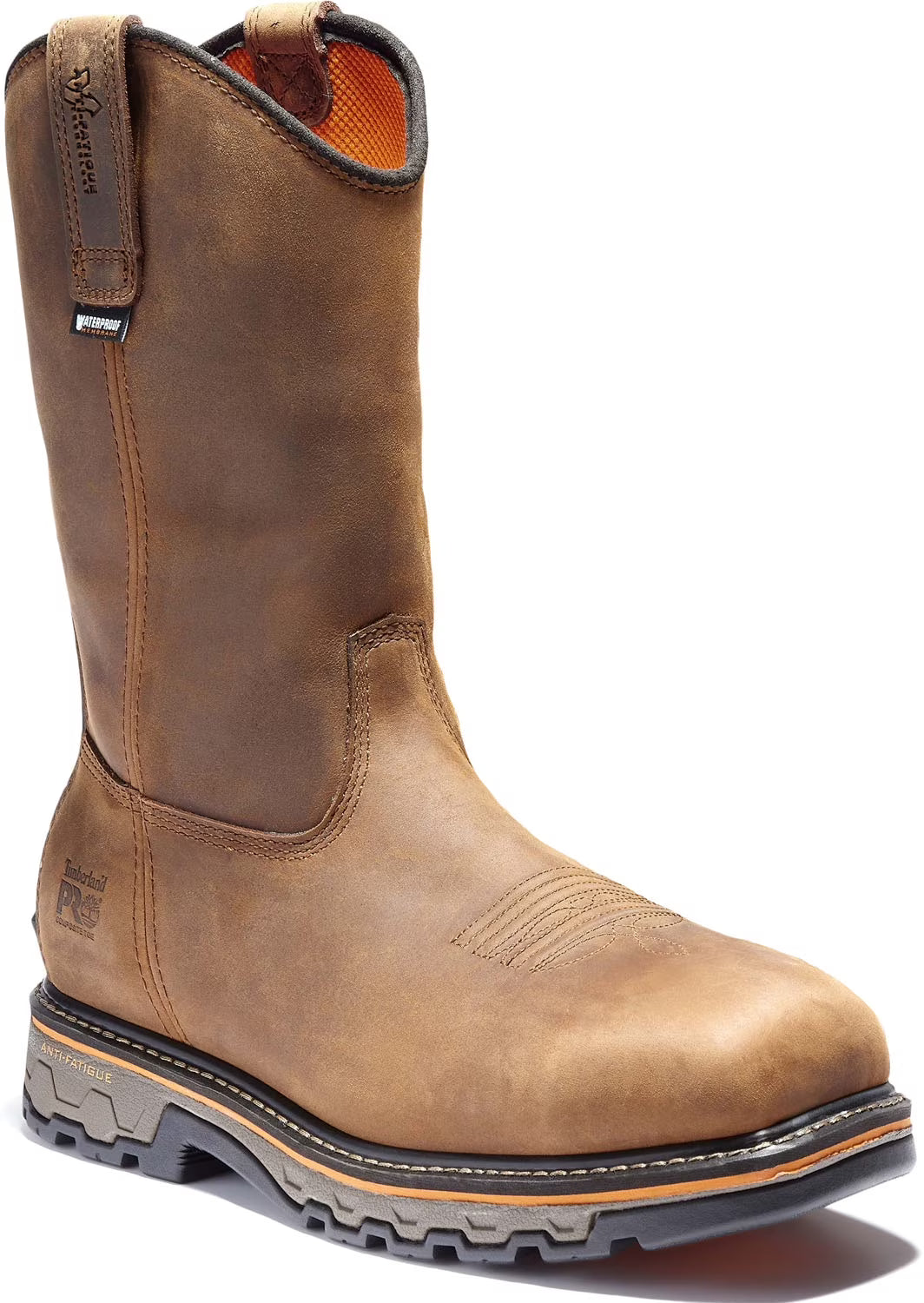 Brown Comp Toe Pull On Boot D108484