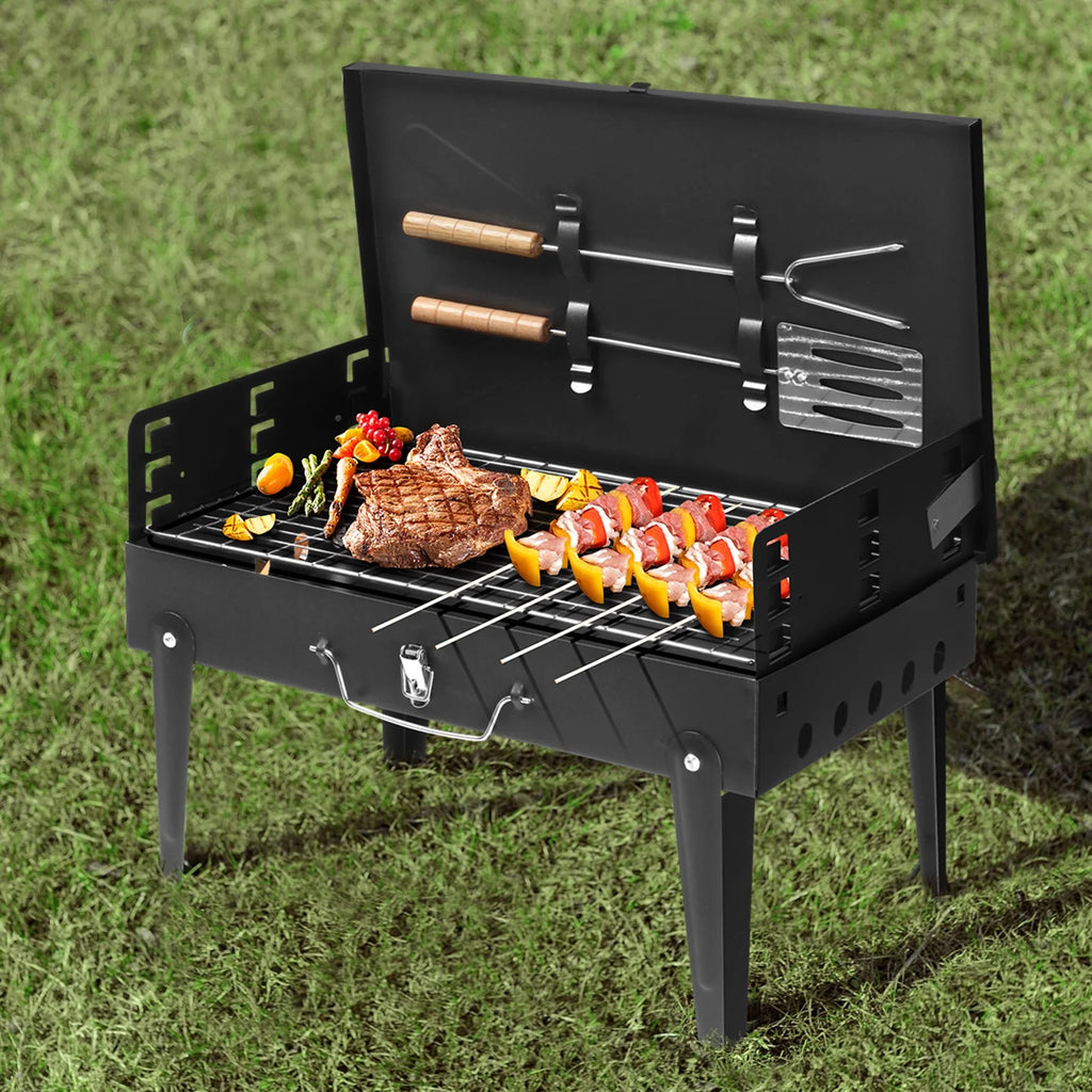 Portable Charcoal BBQ Grill Black X15125