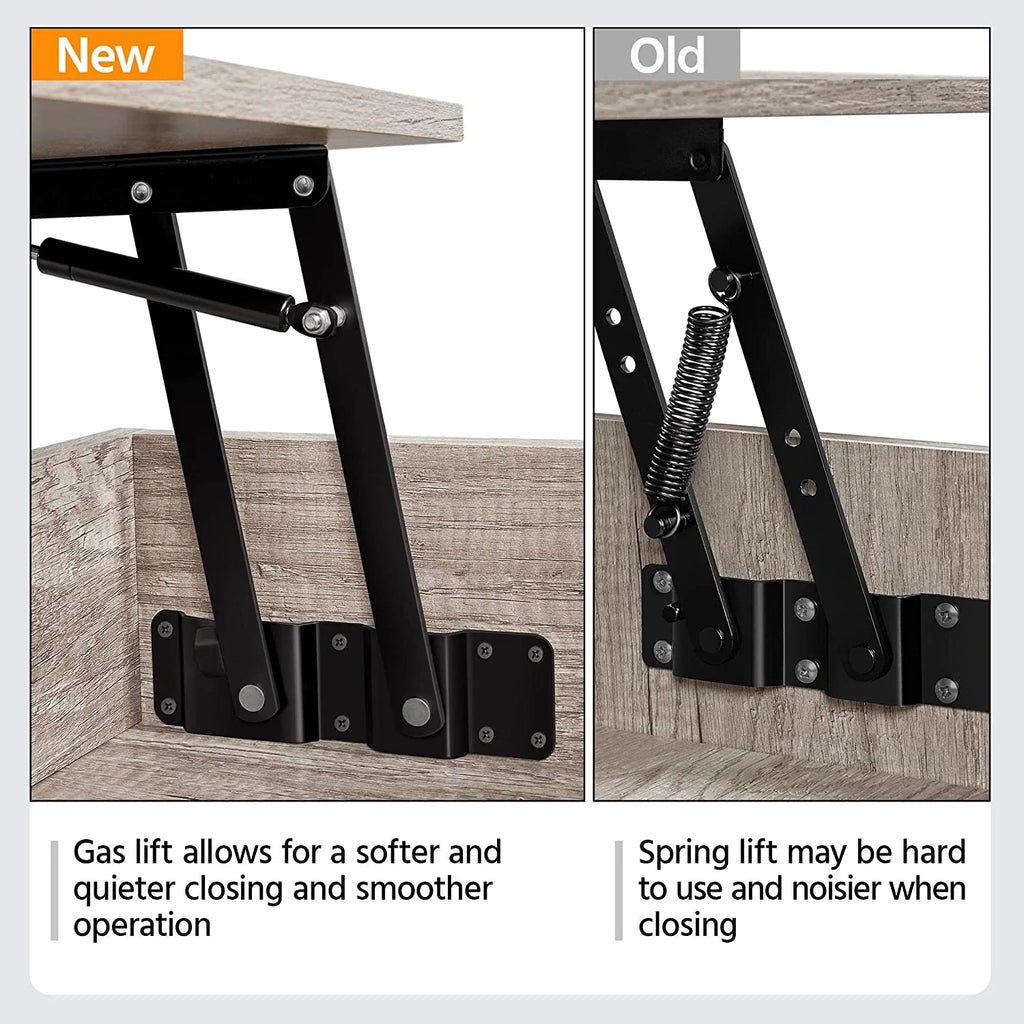 47.5" Lift Top Coffee Table with Hidden Storage C8928