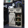 2 Drawer Door Accent Cabinet C852