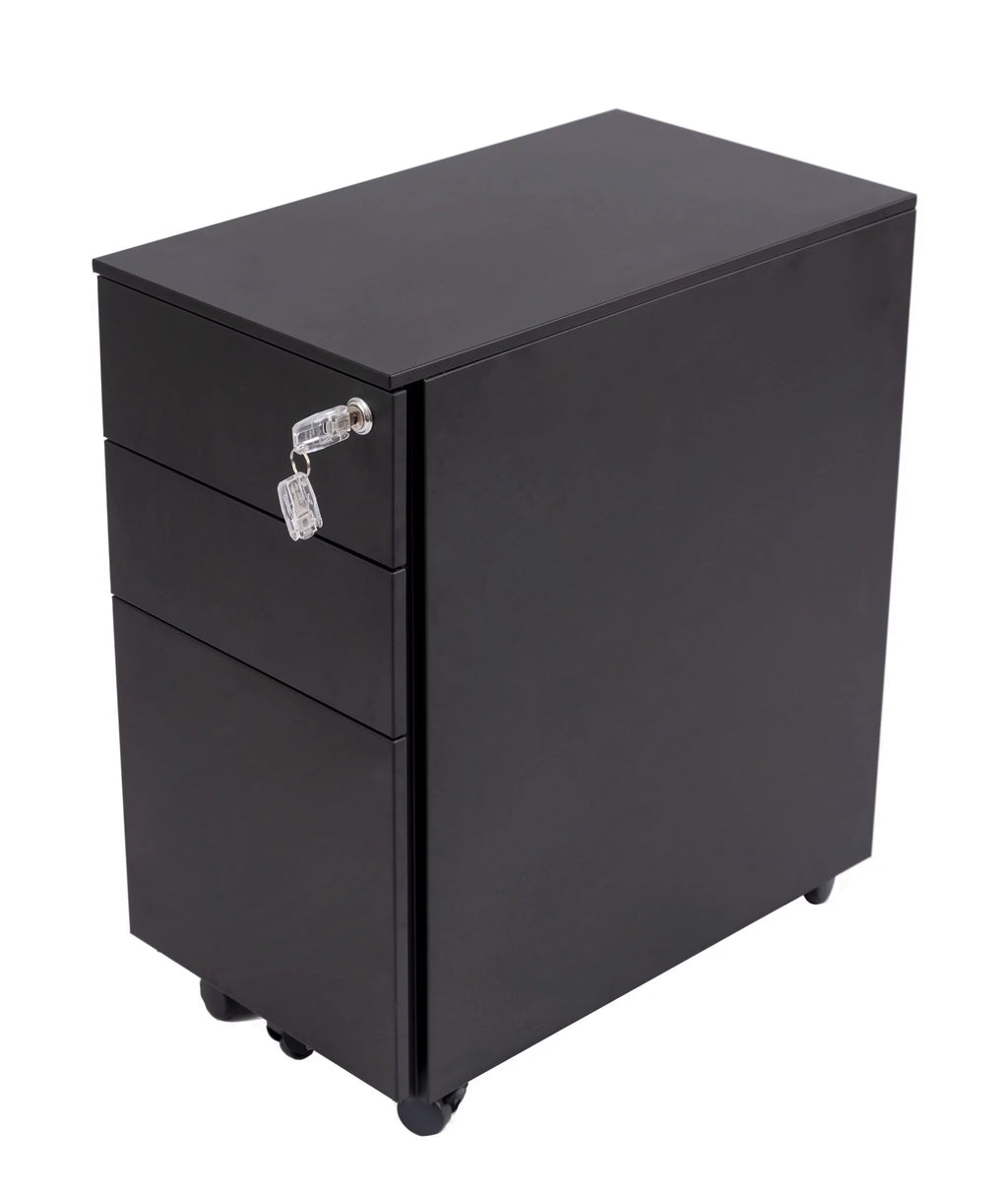 3 Drawer Lockable Rolling File Cabinet K6510