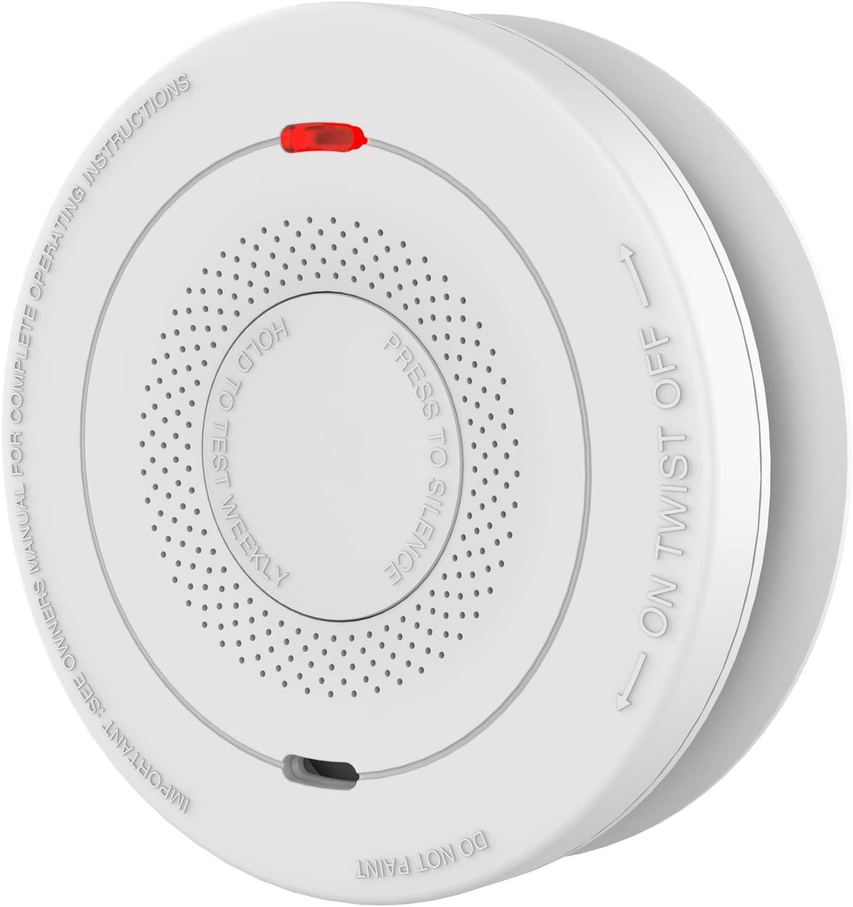 Dual Sensor Smoke and Carbon Monoxide Detector Alarm, 10-Year Battery, Pack of 2 S341