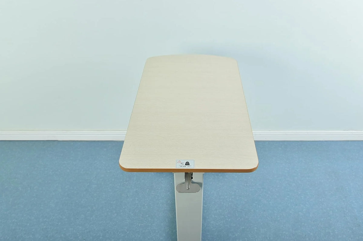 Adjustable Wooden Bedside Table with 4 Casters R544