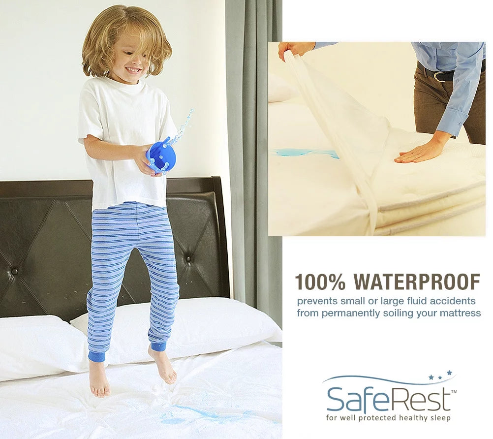 100% Waterproof Hypoallergenic Mattress Protector King L52679