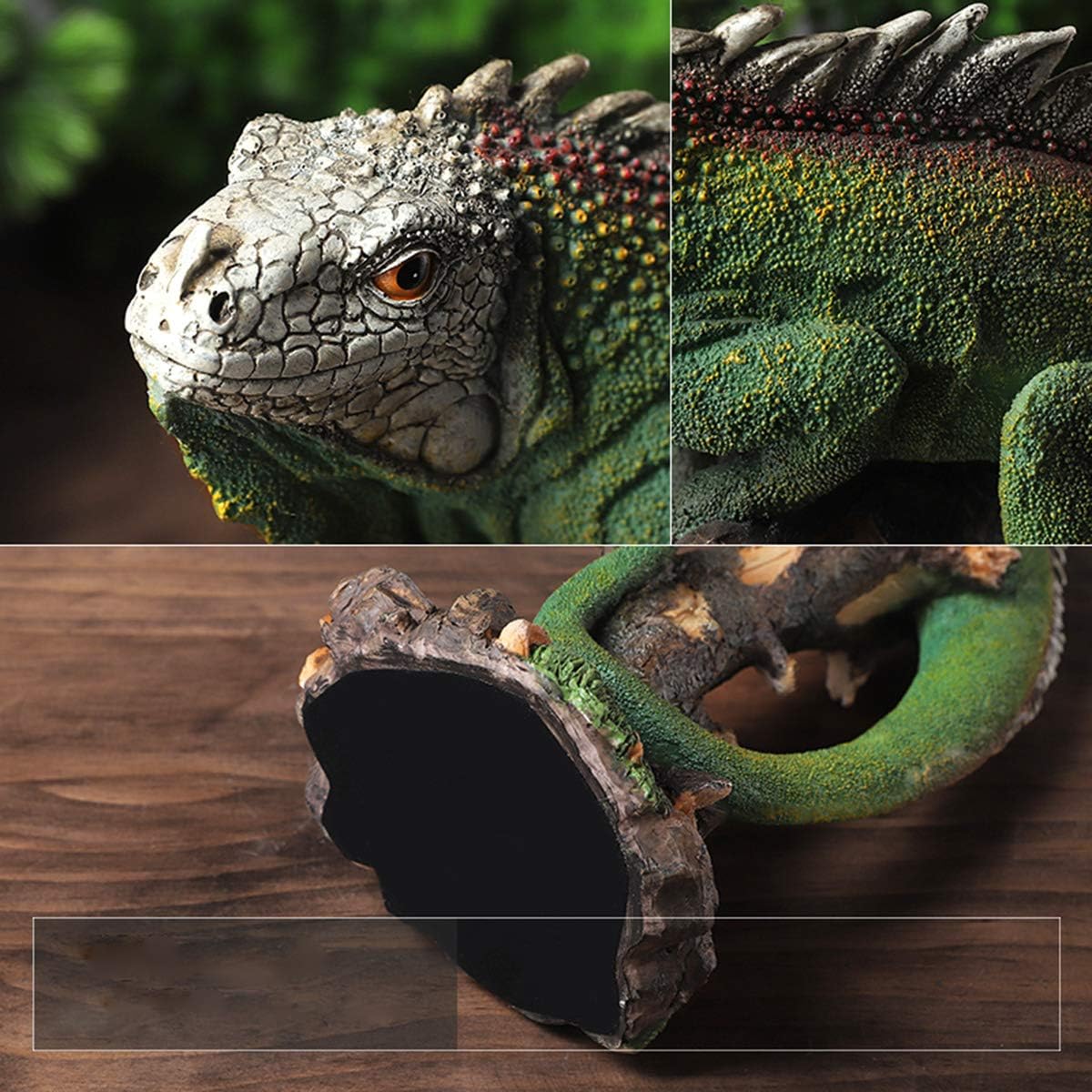 14 Inch Lizard Statue Resin Sculpture Figurines X204