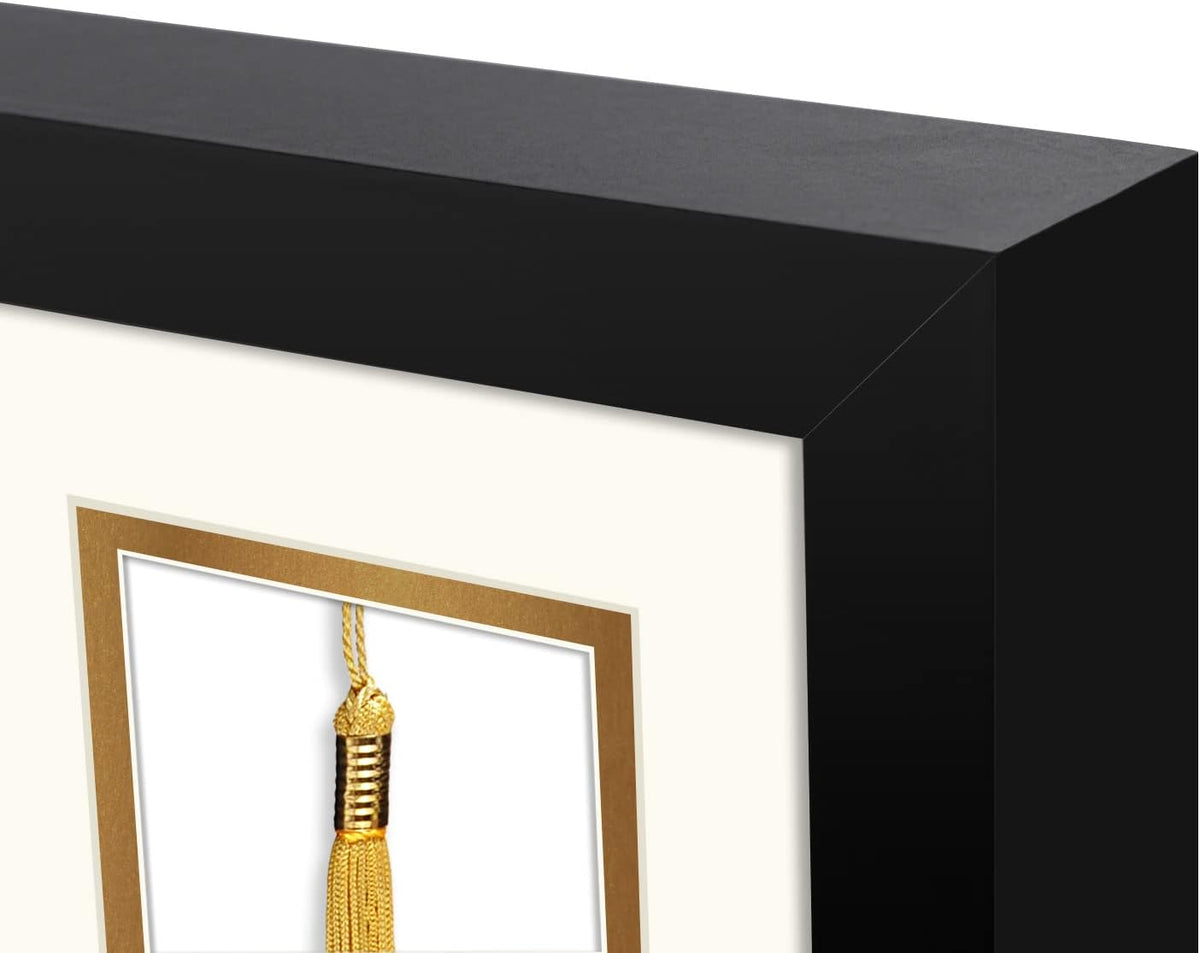 11x22 Certificate Frame with Tassel Holder & Real Glass B79578
