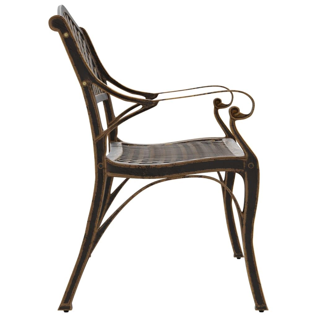 Bronze Cast Iron Garden Bench C177545