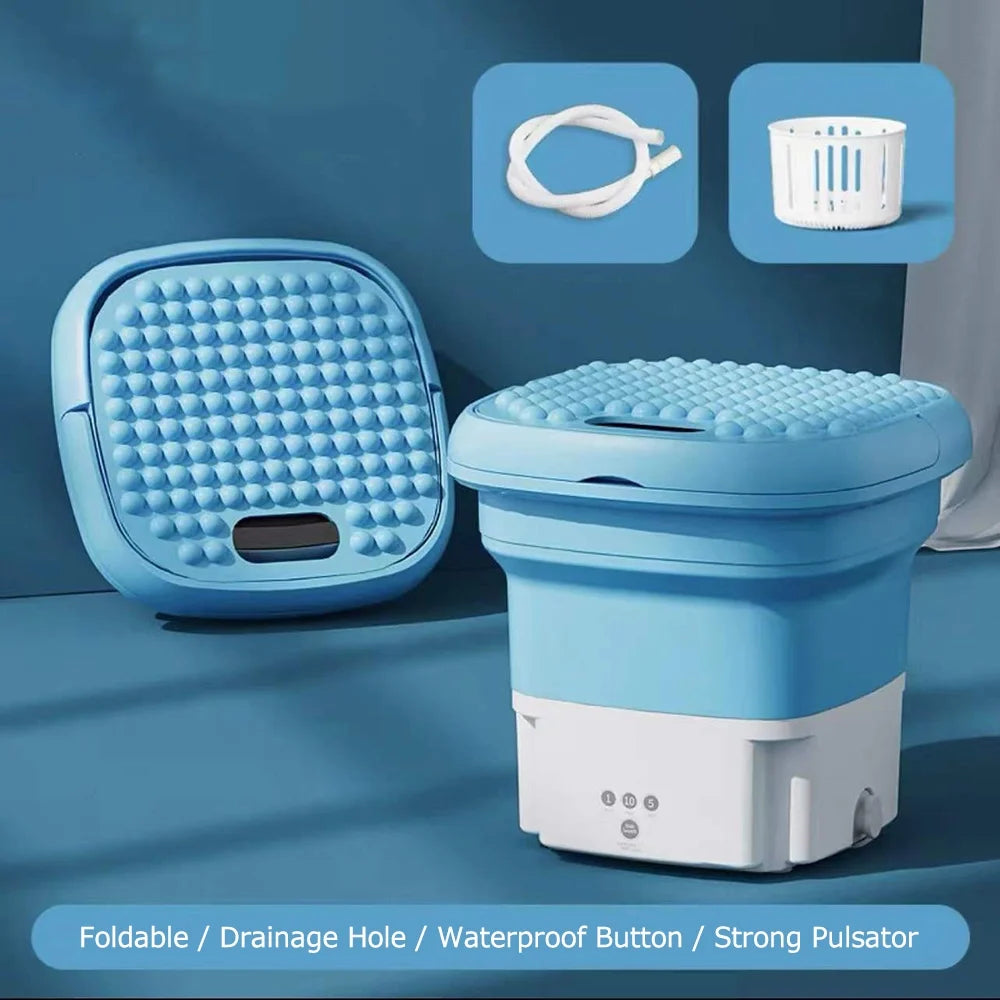Portable Automatic Ultrasonic Mini Washing Machine D23855