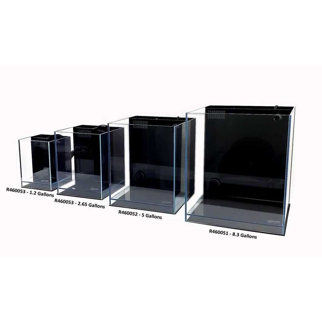 Low Iron Glass Aquarium with Filter I413467