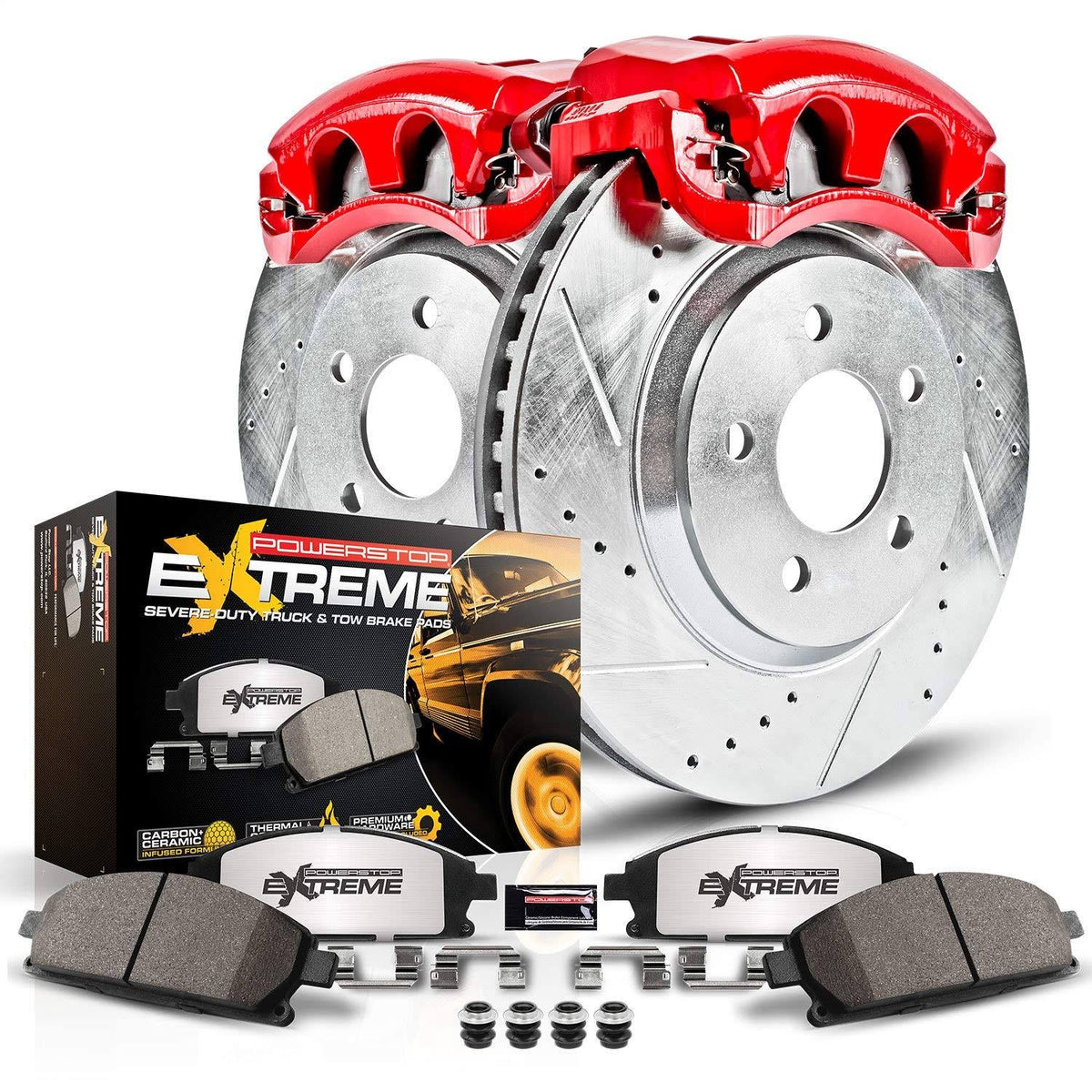 Rear Z36 Truck and Tow Brake Kit with Calipers D2320