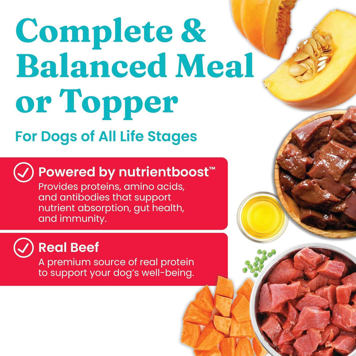 Air Dried Dog Food Toppers S5255