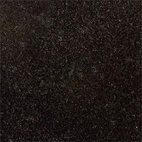 Solid Black Granite Top Kitchen Cart B707075