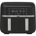 8-qt. Digital Air Fryer with Dual Baskets Matte Black A3415