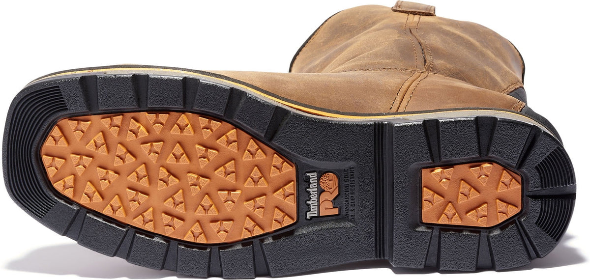 Brown Comp Toe Pull On Boot D108484