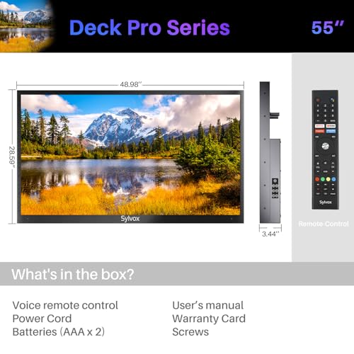 55 inch 4K Waterproof Outdoor Smart TV L176