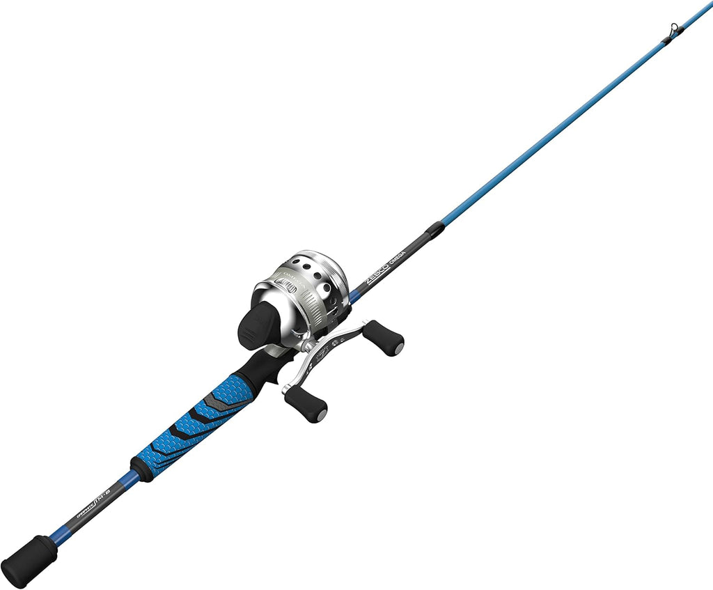 30 Blue/Silver Spincast Reel and Fishing Rod Combo T609532