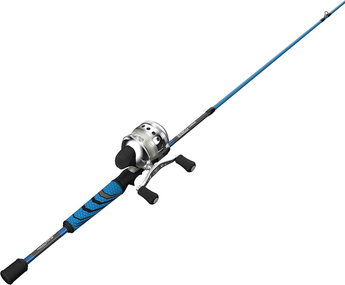 30 Blue/Silver Spincast Reel and Fishing Rod Combo T609532