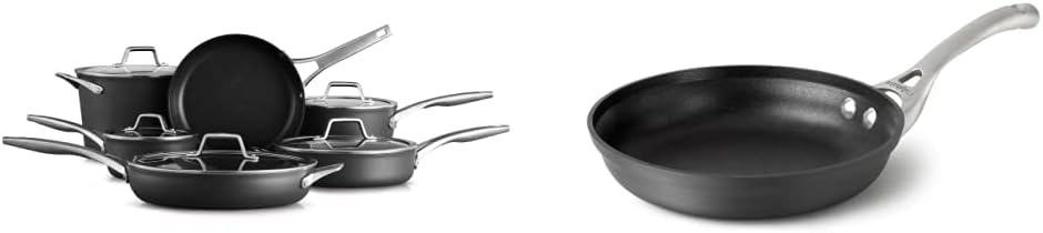 Hard-Anodized Nonstick 8-Piece Cookware Set P249