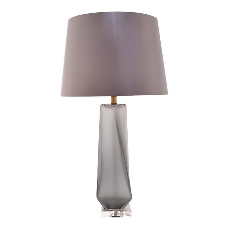 Smoke Grey Table Lamp Set of 2 X395311