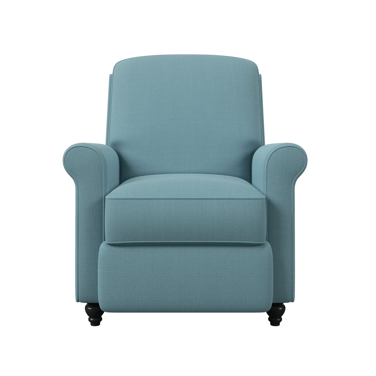 Sky Blue Push Back Recliner Chair V195575