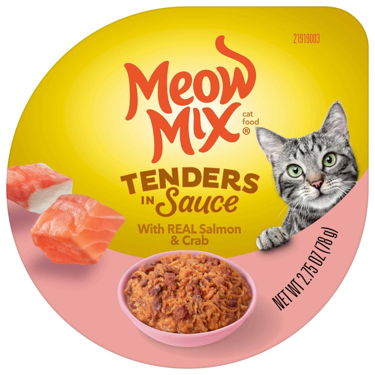 Real Salmon & Crab in Sauce Wet Cat Food R7638