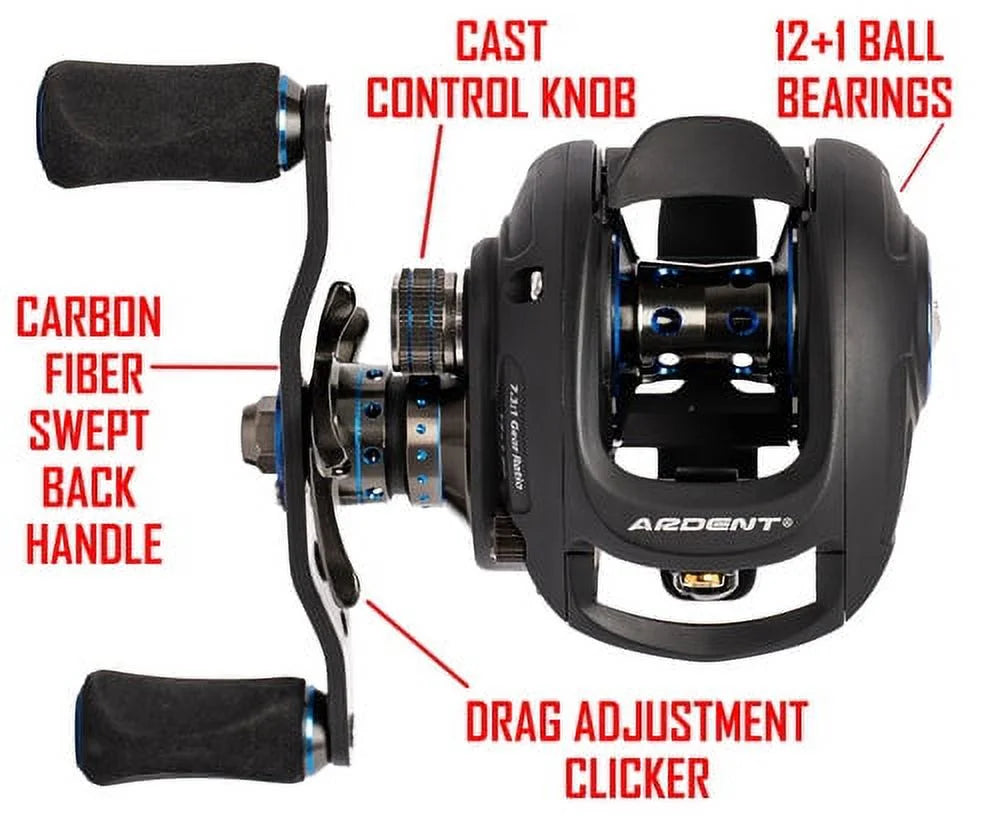6.5:1 Gear Ratio Reel H8138