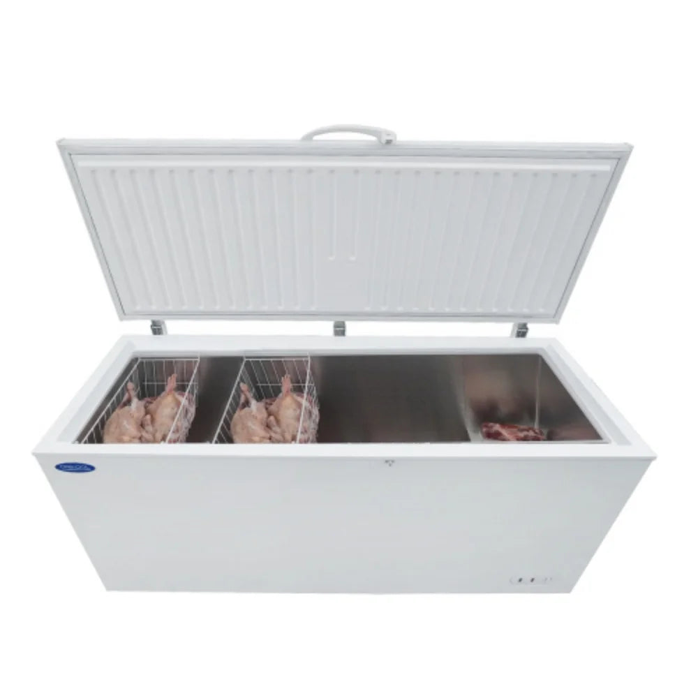 20.1 Cu.ft White Steel Chest Freezer W8354